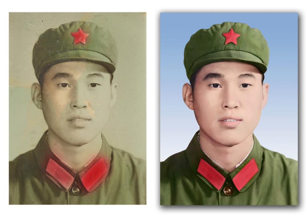 鹰手营子矿破损照片修复-18
